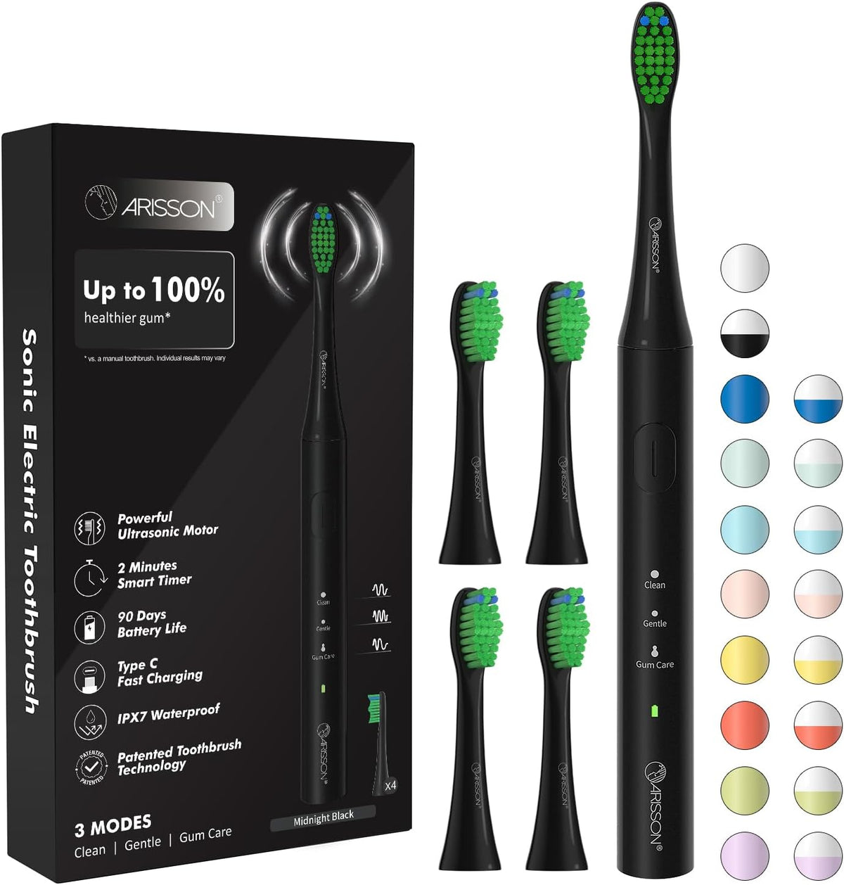Arisson A3 Sonic Electric Toothbrush