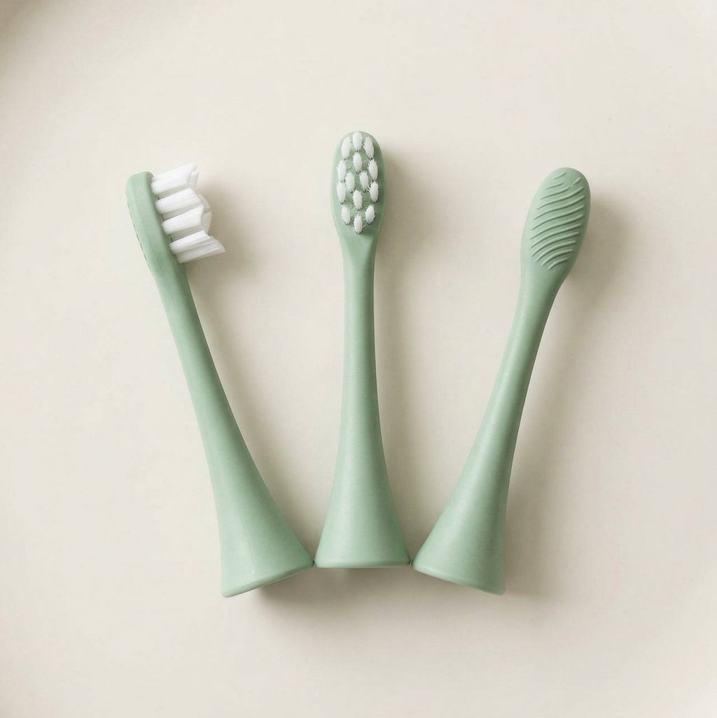 Arisson Sonic Replacement Brush Heads - pack of 4 biodegradable heads